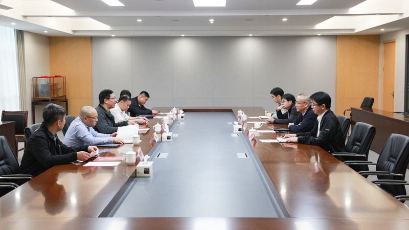 江門市供銷社副主任、供銷集團(tuán)董事長鄺衛(wèi)民到訪浙農(nóng)