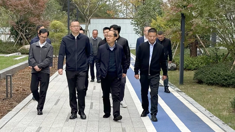 湖州市委常委、副市長(zhǎng)許峰調(diào)研安吉華都