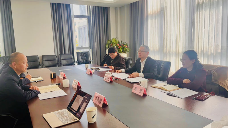 省供銷(xiāo)社黨委委員、理事會(huì)副主任董益彪帶隊(duì)到浙江農(nóng)合集團(tuán)調(diào)研